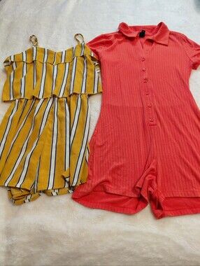 Women's 2 Piece Summer Outfit Bundle Size S